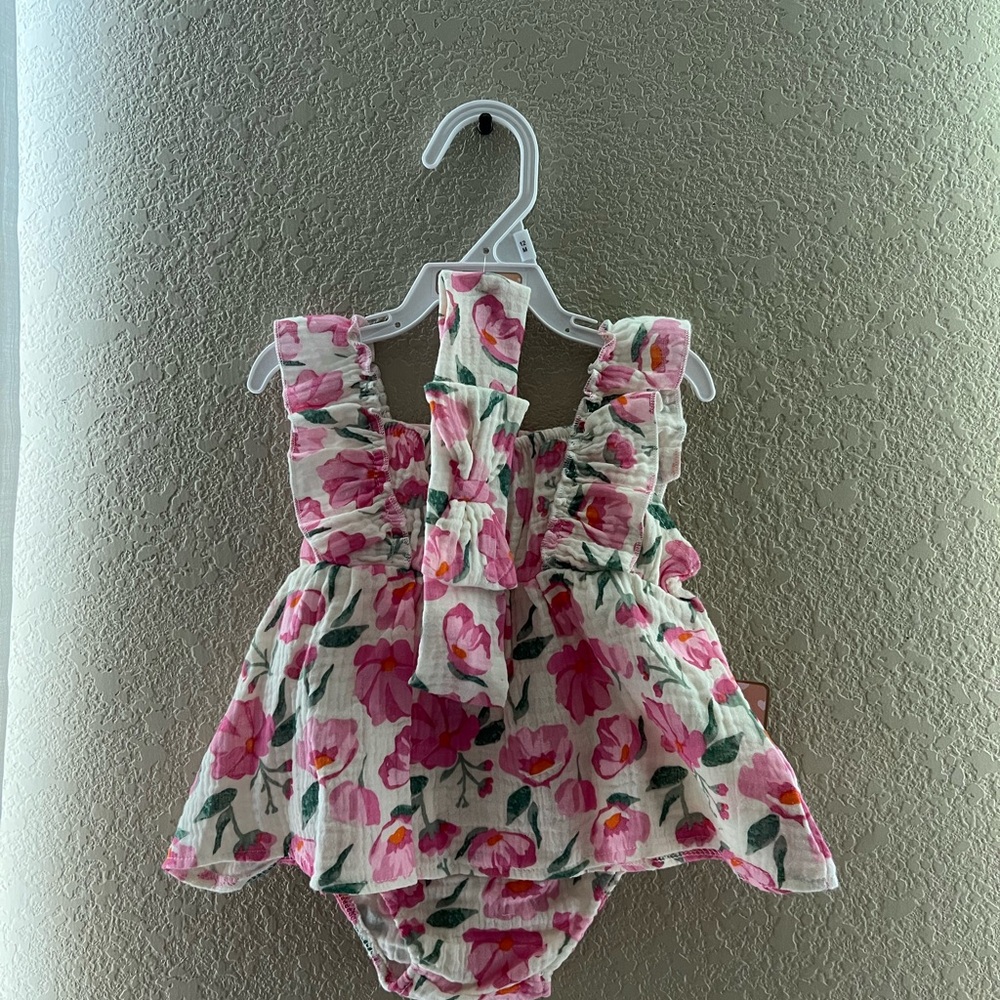 Floral Pink Kids Matching Set